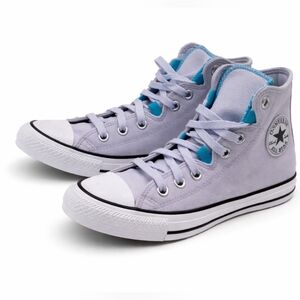 Converse Gray  Size Women 8.5, Men 6.5 High-Top Sneakers